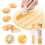Decorative Rolling Cutter Set - Serrated Edge Baking Tool for Cake Decorate and Dough Pattern Cut 1