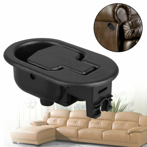 1Pc Recliner Replacement Parts Durable Plastic Handle Recliner Chair Sofa Couch Release Lever Replacement Pull Handle Black