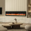 70 Inch Wall Mounted Electric Fireplace with Remote Control 2