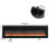 70 Inch Wall Mounted Electric Fireplace with Remote Control 4