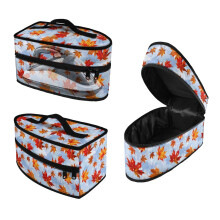 Garment Steamer Case Maple Leaf Pattern Lightweight Travel Bag Travel Case Steamer Oganizer, Case Only