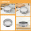 Stainless Steel Round Fine Mesh Strainer for Ceramic Pottery Glaze 8