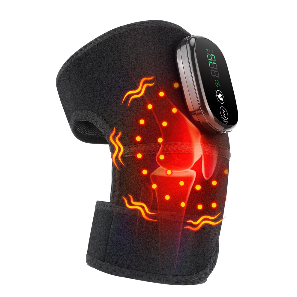 Heated Vibration Massager Brace for Knee Shoulder Elbow