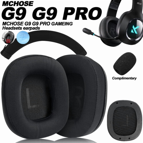Μαξιλάρια ακουστικών για MCHOSE G9G9PRO ανταλλακτικά μαξιλαράκια ακουστικών 1
