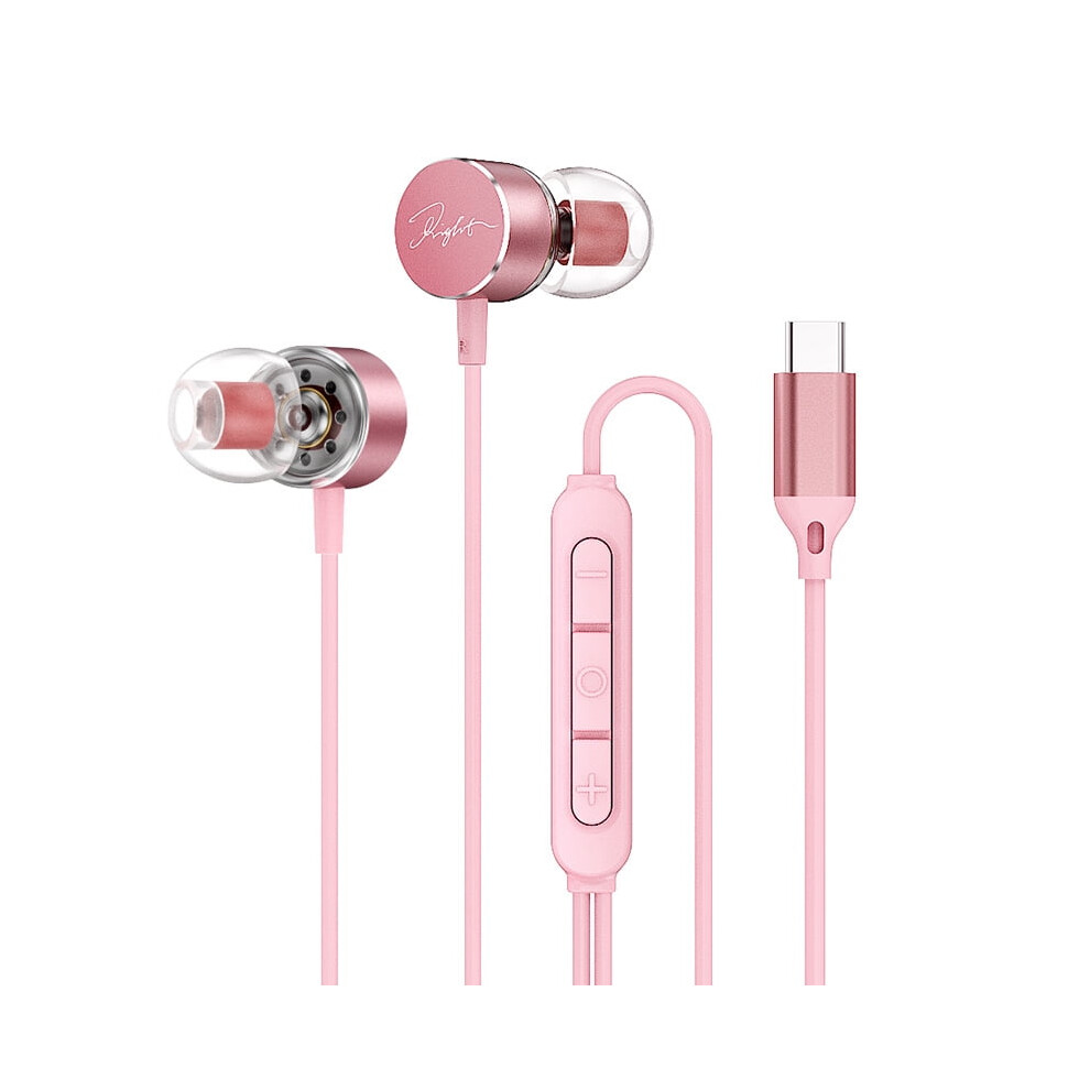 Usb-C Wired Earphones With Mic, 10Mm Driver Hifi Sound & Dac, 3-Button ControlâCompatible With Samsung S25/S24, Pixel 8/9, Iphone 15/16/17 Pro Max 9496895290588