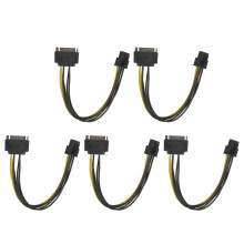 Internal Cable Management SATA Power Cable, PCI Express Video Card Secure Connection Sturdy Material Anti Slip Pads, Universal Headset Display