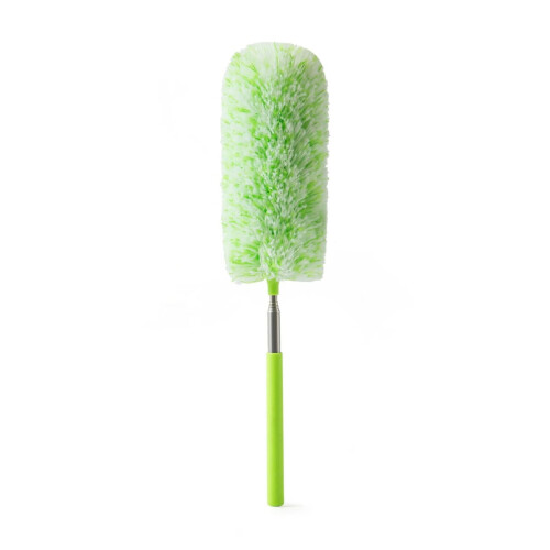 Extendable Feather Duster, 13"-31", Washable Microfiber Hand Duster for Office, Car, Computer, AC – Compatible with Green