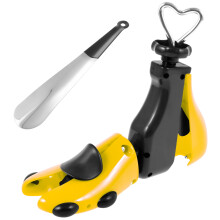 Shoe Stretcher Adjustable Boot Stretcher with Shoe Horn Universal Shoe Expander Multifunctional Shoe Widener Stretcher for Men and Women Most Shoes