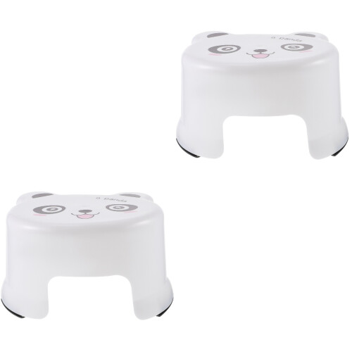 2Stk Kunststoff Tritthocker Für Kinder Sicher Badezimmer 1