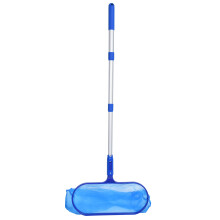 Efficient Debris Removal Pool Skimmer Net, Adjustable Telescopic Pole With Heavy Duty Deep Bag And Fine Mesh Netting, Essential Cleaning Accessory