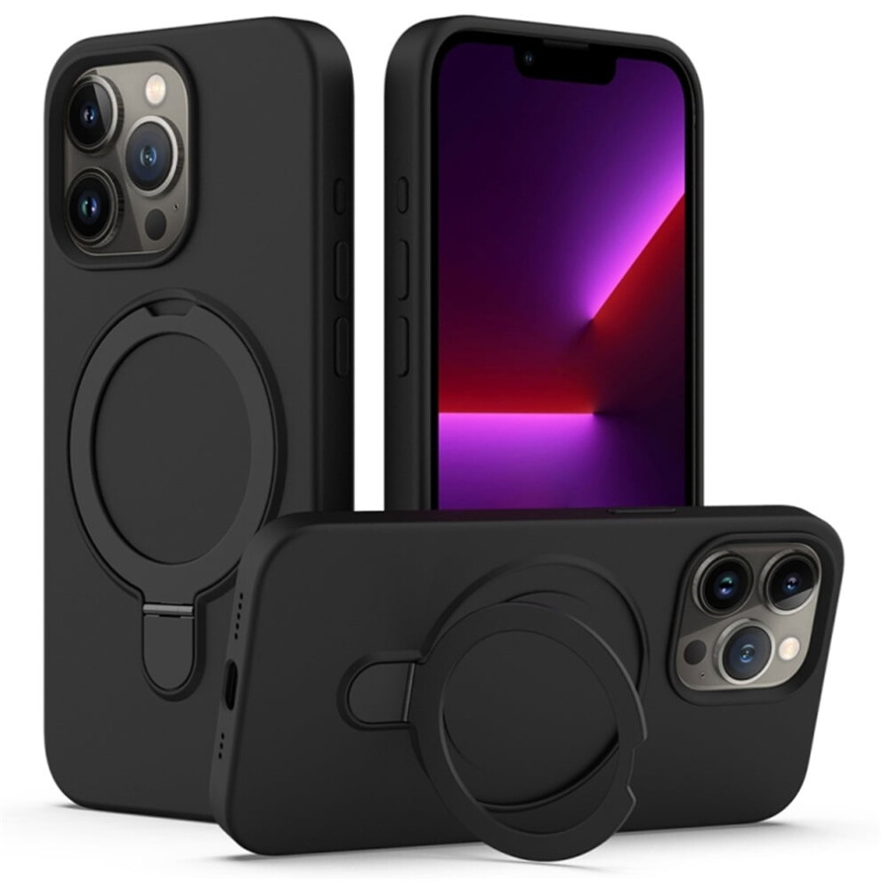 Iphone 15 Pro Max Magnetic Liquid Silicone Case Black 971050364964