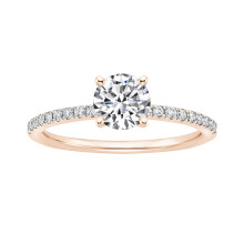 Bague de mariage en argent sterling et moissanite pour femme, plaquée or blanc 18 carats, strass, or rose, tailles 5 à 11, compatible avec le