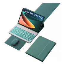 Verlichte toetsenbord- en muisbehuizing voor Galaxy Tab S9FE10.