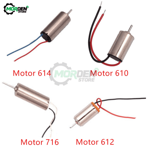 Μικροκινητήρας υψηλής ταχύτητας DC1.5V3v3.7V610 612 614 716ηλεκτρικός κινητήρας χόμπι DIY