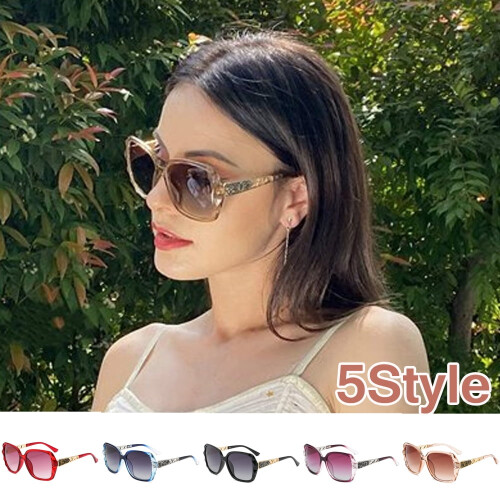 Γυαλιά ηλίου για γυναίκες, UV400Fashion Γυναικεία γυαλιά ηλίου με μεγάλο σκελετό,