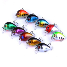 3cm 1.5g Micro Fish Bait Mini Floating Fake Bait Biomimetic y Bait Fish K2