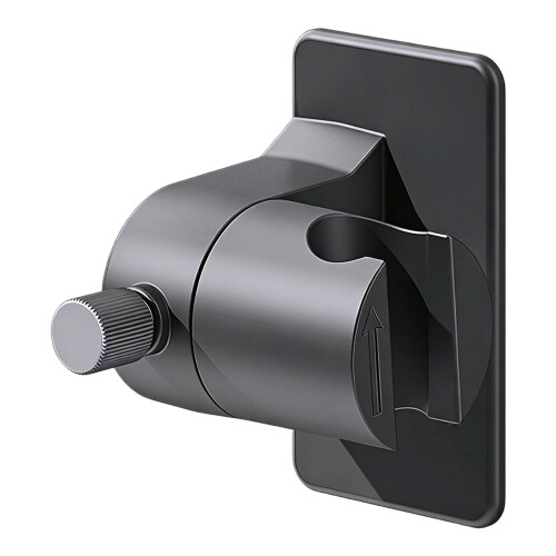 Shower Head Holder Wall-Mounted Adjustable 360 No-Drill
