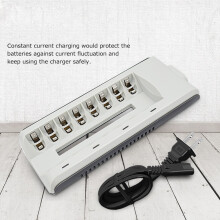 foglalatos intelligens gyorstöltő AA/AAA NiMH akkumulátorokhoz, USB-C, minden NiMH eszközzel kompatibilis