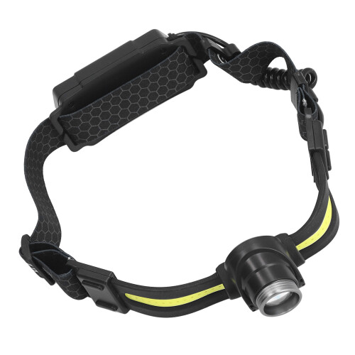Durable Rechargeable Headlamp With Waterproof Design, Motion Sensor Control, And Adjustable Angle For Camping And Maintenance 1