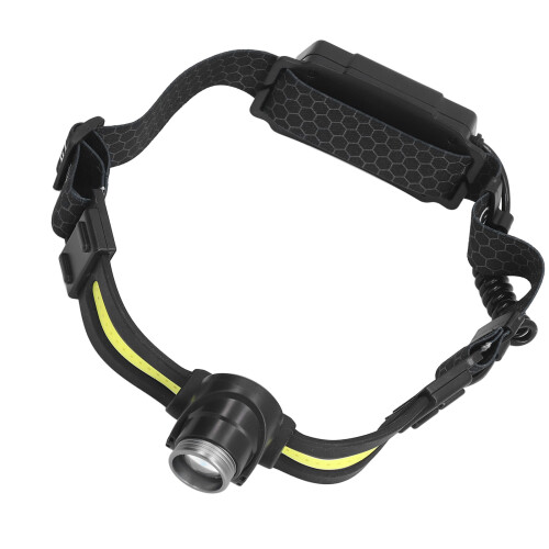 Durable Rechargeable Headlamp With Waterproof Design, Motion Sensor Control, And Adjustable Angle For Camping And Maintenance 2