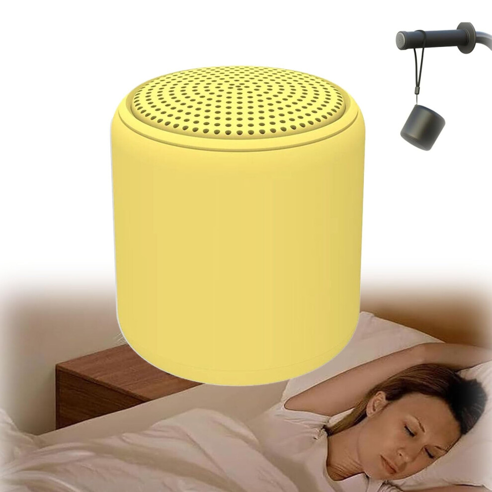 Sound Machine, Portable Bluetooth Speaker, Portable Sound Machine Travel Rechargeable, Noise Machine For Sleeping, Waterproof Wireless Speakers White 9448990720088