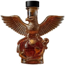 Vintage Decanter, Decorative Whiskey Bottle, Off-Road Vehicle Design, Transparent glass bottle Bar decoration (I)