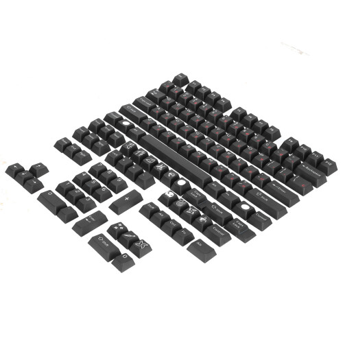 Samurai Component Appearance Japanese Keycaps, Customizable Cherry Profile Pbt Material For Mechanical Keyboards (128) 2