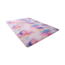Ultra Soft Indoor Square Area Rugs, Fluffy Non-Slip Floor Carpets, Silky Mat for Living Room Bedroom Kids and Baby Room Nursery and Pet