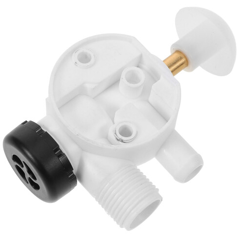 5Stk Wasser Ventil Kit Weiß ABS Robust Einfach Installation 2