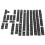 Samurai Component Appearance Japanese Keycaps, Customizable Cherry Profile Pbt Material For Mechanical Keyboards (128) 4