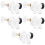 5Stk Wasser Ventil Kit Weiß ABS Robust Einfach Installation 9