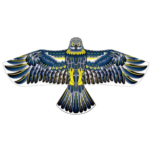 Flat Eagle Kite Big Fly Bird Kite For Children Includes 20m Line W5M3 # `ζ