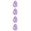 Corde Élastique Violet Bracelet Fait DIY Bijouterie 8