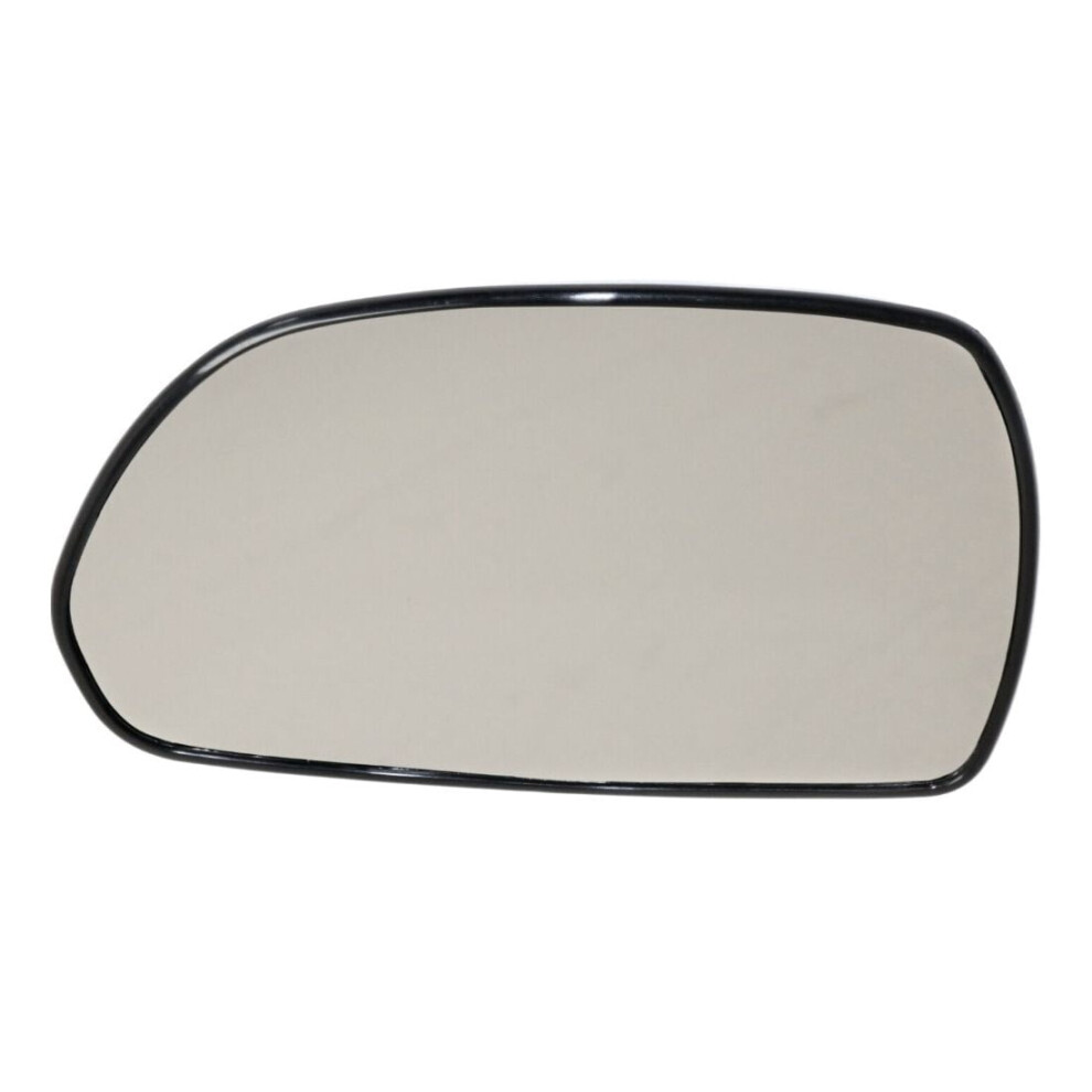 Heated Mirror Glass For Hyundai Elantra 2001Â2006 & Kia Spectra 2002Â2004, Left Side, With Backing Plate (876112D110/876112D100) 9065194323893