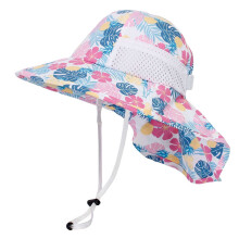 Boy Girl Toddler Baby Sun Hat with UPF 50+ Outdoor Adjustable Beach Hat - Swim Caps Beach Hats Outdoor Summer