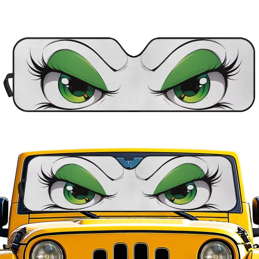 Jeep Wrangler Tj/Jk/Jl Gladiator Jt Windshield Sun Shade 939152740710