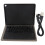 iPad Pro12.9Keyboard Case2015 2017Compatibility Smart Cover Design Standby Mode Efficiency Core Processing Speed Adjustable Brightness And 1