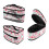 Rose Pattern Garment Steamer Travel Case with Zipper 1