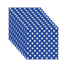 Patriotic Paper Napkins – 4th of July Star & Stripe Design, Soft & Absorbent, Disposable for Holiday Dinners & Table Decor