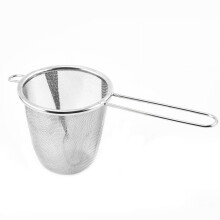 Stainless Steel Tea Infuser with Handle Loose Leaf Tea Steeper Heat Resistant Fine Mesh Tea Strainer for Tea Steeping in Cups Teapots