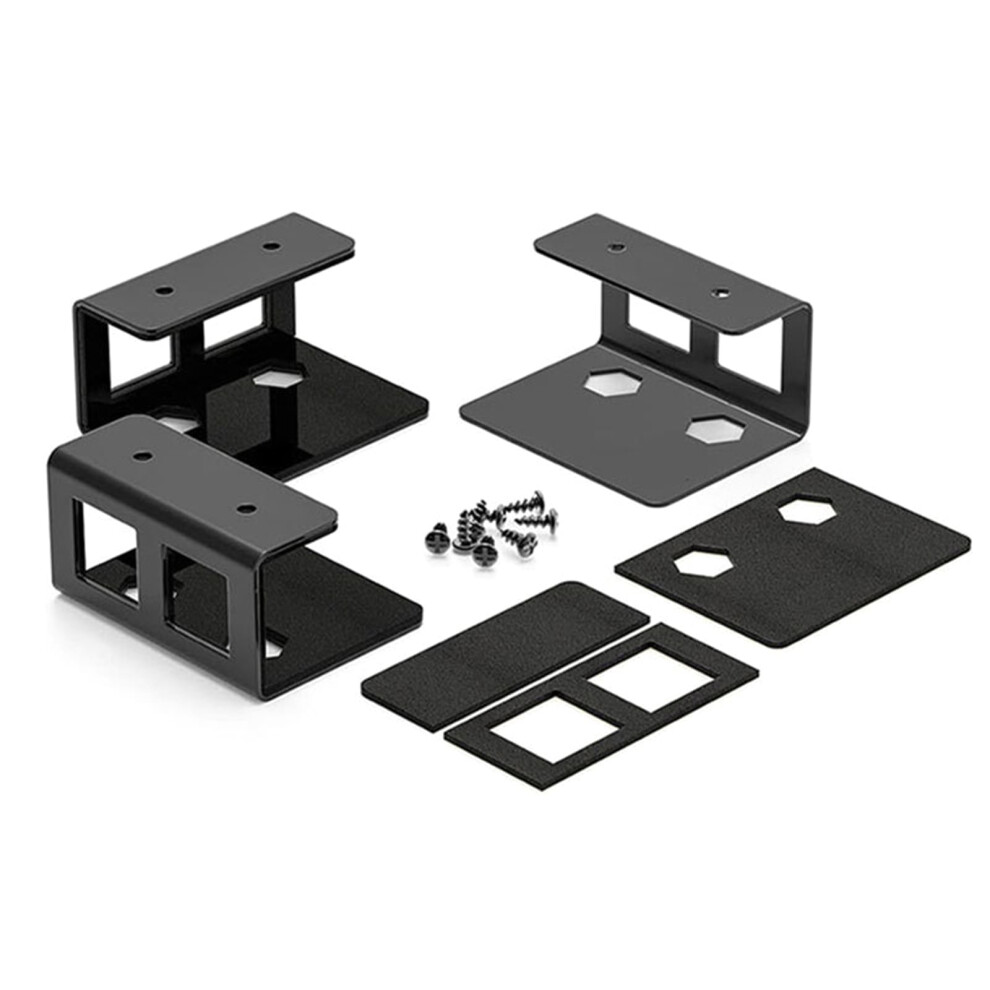 Feamos Under-Desk Laptop Bracket With Screw And Antislip Pad, Underdesk Shelf Bracket For Laptop, Keyboards And Other Devices 9377112579672