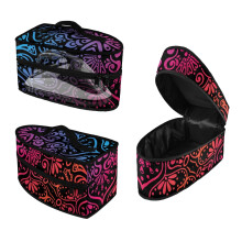 Floral Motifs Handheld Travel Iron Case Lightweight Travel Bag Large Size for Steam Irons, Case Only