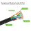 RJ45 CAT6 10FT 16FT 33FT Wire LAN Ethernet Network Patch Cable Cord Flat 550mhz 4