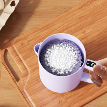 Electric Egg Beater & Rice Washer | Rechargeable Handheld Mixer, Press-to-Clean, Type-C, Compatible with Baking & Cooking
