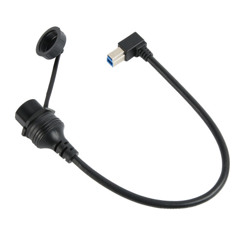Micro Usb Panel Mount Cable, Plug And Play Flush Mount For High Speed Data Transfer And Security Charging (Solderless And Screwless) 1