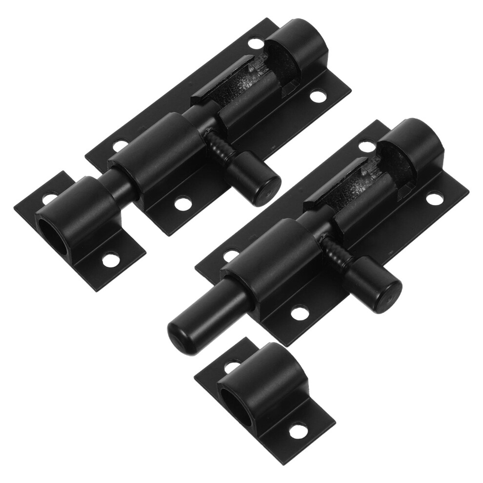 Security Door Latch Slide Bolt For Gate Or Shed 2 Pcs 975221463562