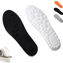 PU Shoe Insoles Soft Breathable Moisture-Wicking Shockproof