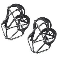 Ice Cleats for Winter Walking Black 2 Pcs