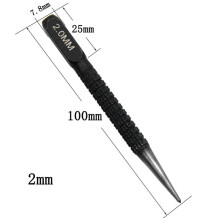 1.5/2.0/3.0mm Alloy Steel Center Punch for Metal & Wood – Precision Marking Tool, Compatible with Standard Drilling