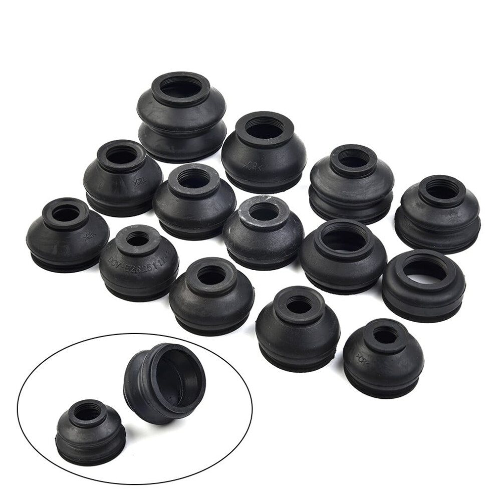 14Pcs Universal Multipack Ball Joint Rubber Dust Boot Covers Track Rod End Set Kit 9087558508173